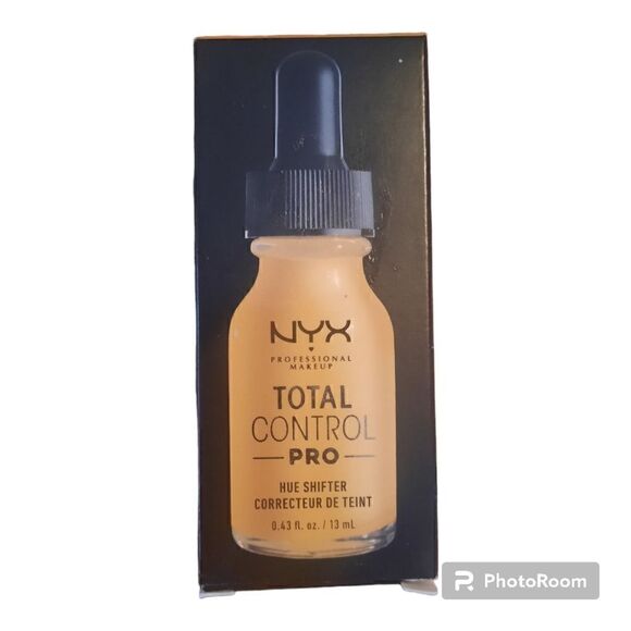 NYX PROFESSIONAL MAKEUP Total Control Pro Drop Foundation Hue Shifter, Warm - Picture 1 of 2